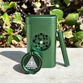 One Hitter Dugout Set With Build In Grinder - Metal Portable All-in-One Design