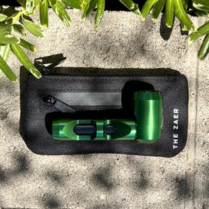 Smell Proof Bag - Smoking Pipe Case - Small Travel Pouch - Odor Proof Stash Bag - Soft Resistant Protective Activated Carbon Padded Storage