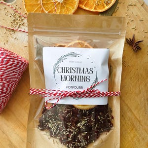 Christmas Morning Stovetop Potpourri-Holiday Simmer Pot Blend, Ready to Gift