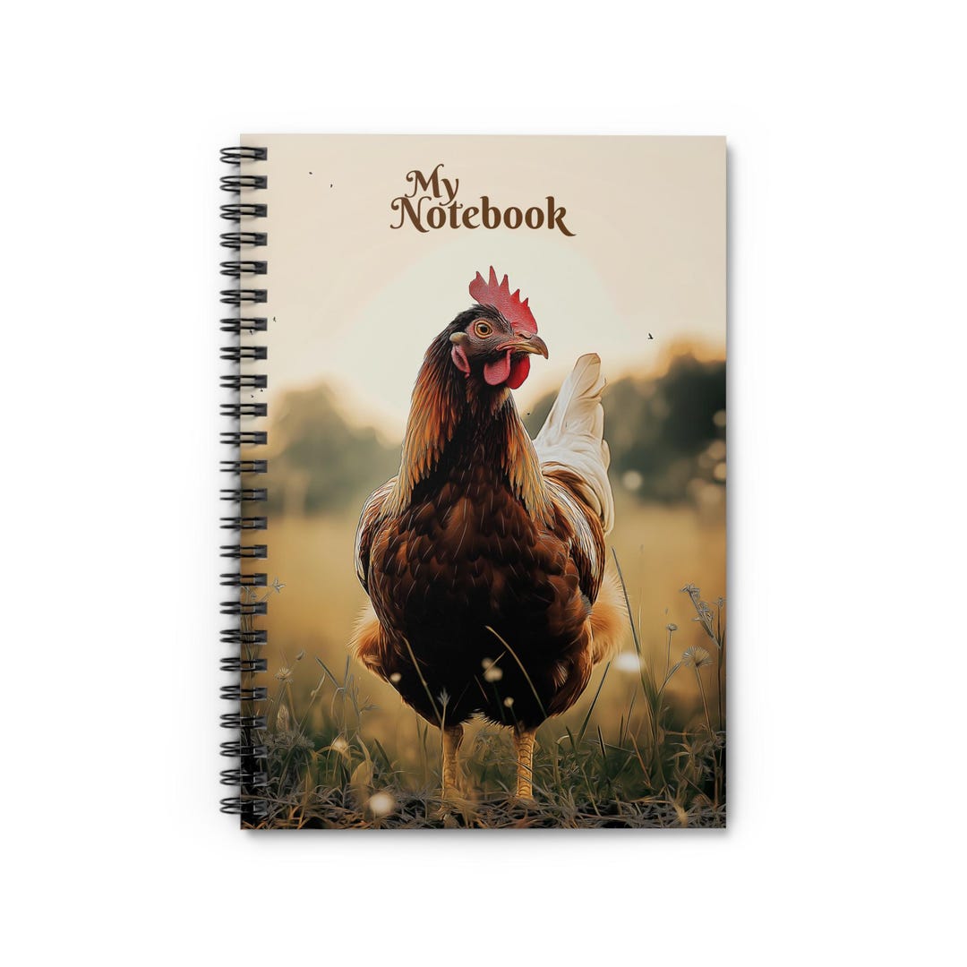 Backyard Chicken Lover's Spiral Notebook - Perfect for Homesteaders ...