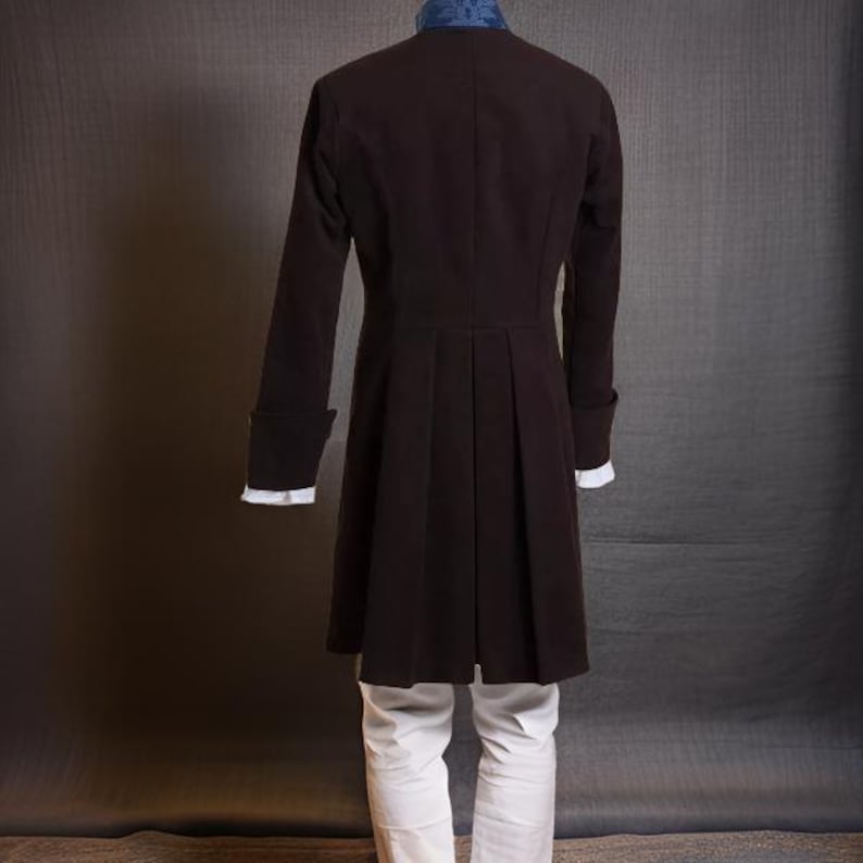 18th century style gentleman's coat, regency vest, complete regency outfit for men, wedding outfit for men for sale.