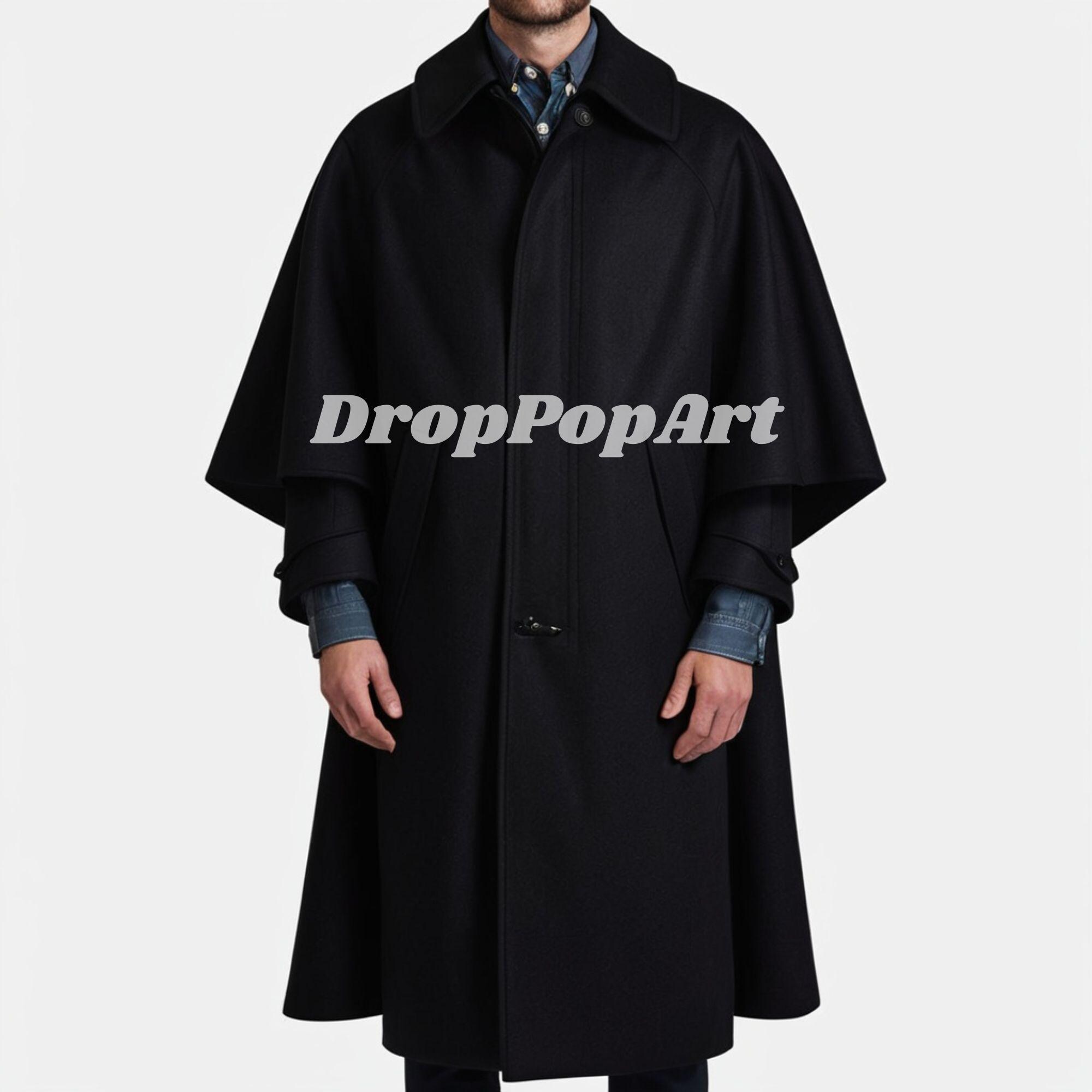 Mens cape blazer sale
