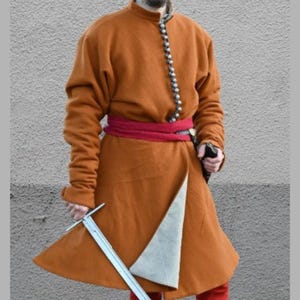 New Men&#39;s Pirate Coat Historical Maritime Adventurer&#39;s Long Coat