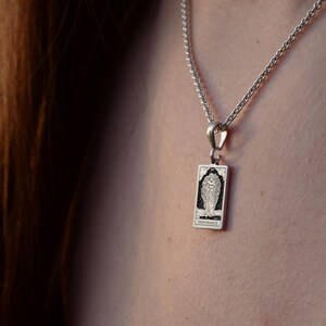 The Temperance Tarot Necklace, Spiritual Jewelry Silver Gold, Spiritual Jewelry. Gold Tarot Necklace. Dainty Tarot Necklace Gold