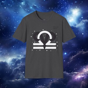 Koszulka unisex z motywem zodiaku Baran i Waga z opisem miłości 2
