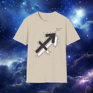 Pary zodiaku Strzelec i Strzelec Astrologia Unisex Koszulka z Miłosnym Opisem