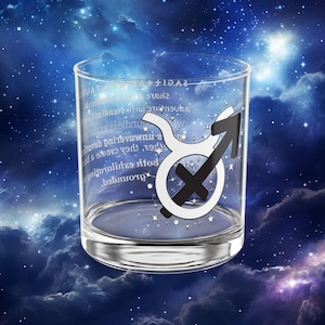 射手座 牡牛座 星座 ロックグラス