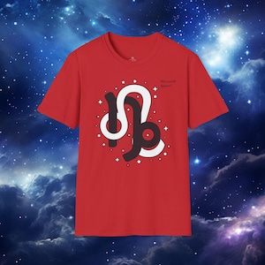 Pary zodiaku Koziorożec i Lew Astrologia Unisex Koszulka z Miłosnym Opisem 2