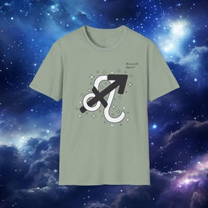 Pary zodiaku Strzelec i Lew Astrologia Unisex Koszulka z Miłosnym Opisem 2