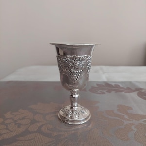 925 sterlingzilveren wijnbeker: aangepast trouwglas (86 gram)