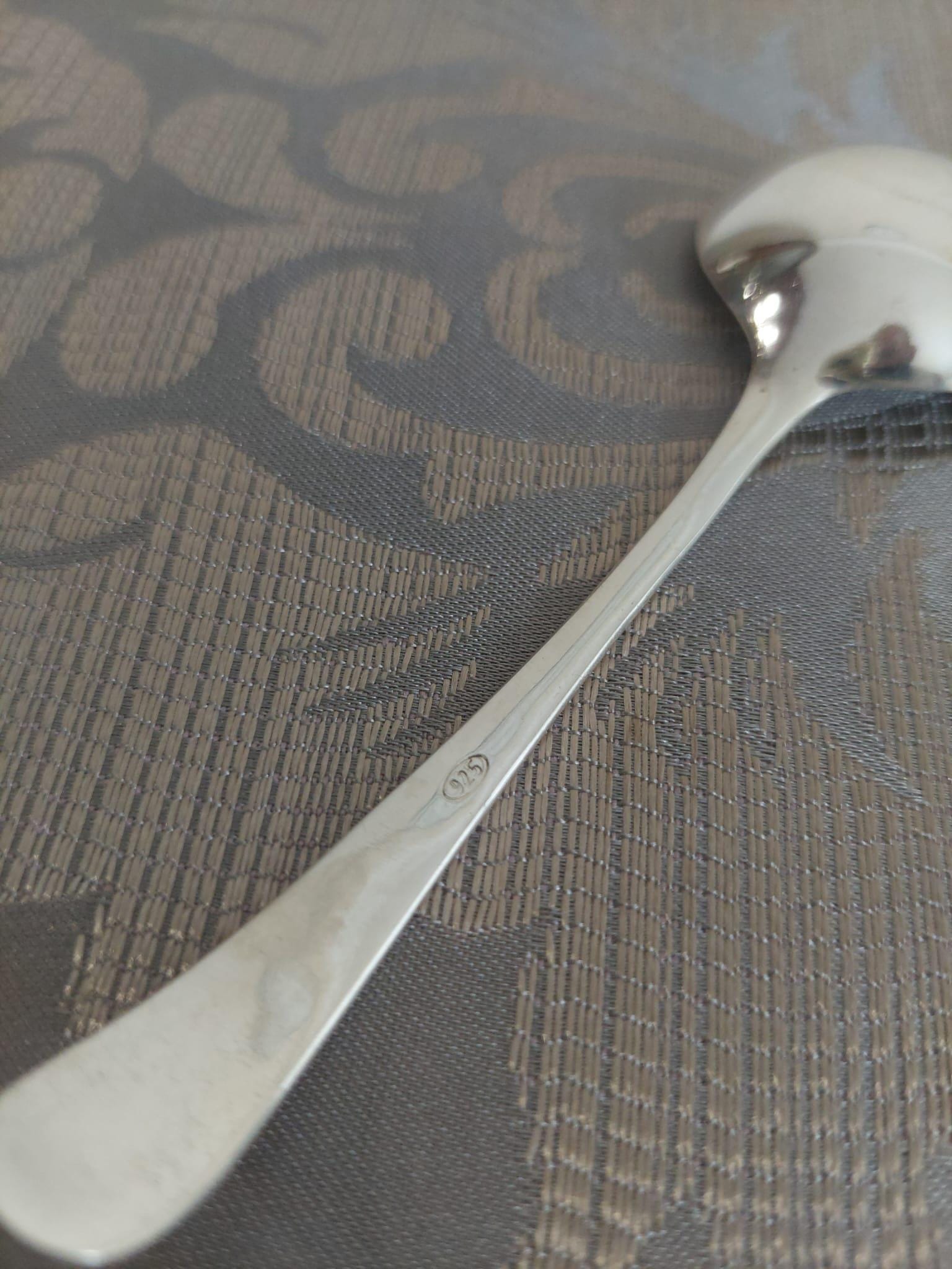 925スターリングシルバーティースプーン：コレクター向け銀食器、12cm