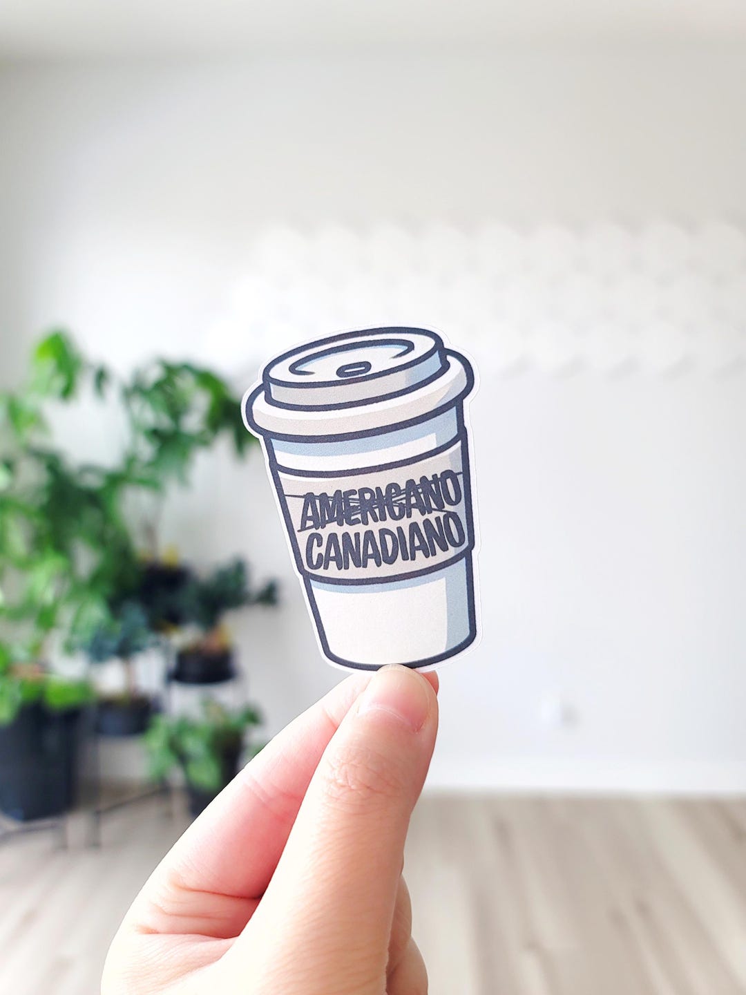 Americano to Canadiano Sticker, Coffee Sticker, Americano, Coffee Lover ...