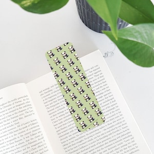 Panda Bookmark, Bookmark, Whimsical Pandas, Pandas, Panda Lover, Cute Animal, Adorable Pandas, Cute, Readers Gifts, Readers, Books, Gifts
