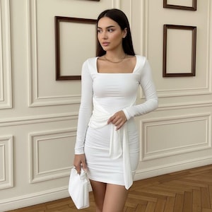 marchesa notte white dress Marchesa Notte Callie