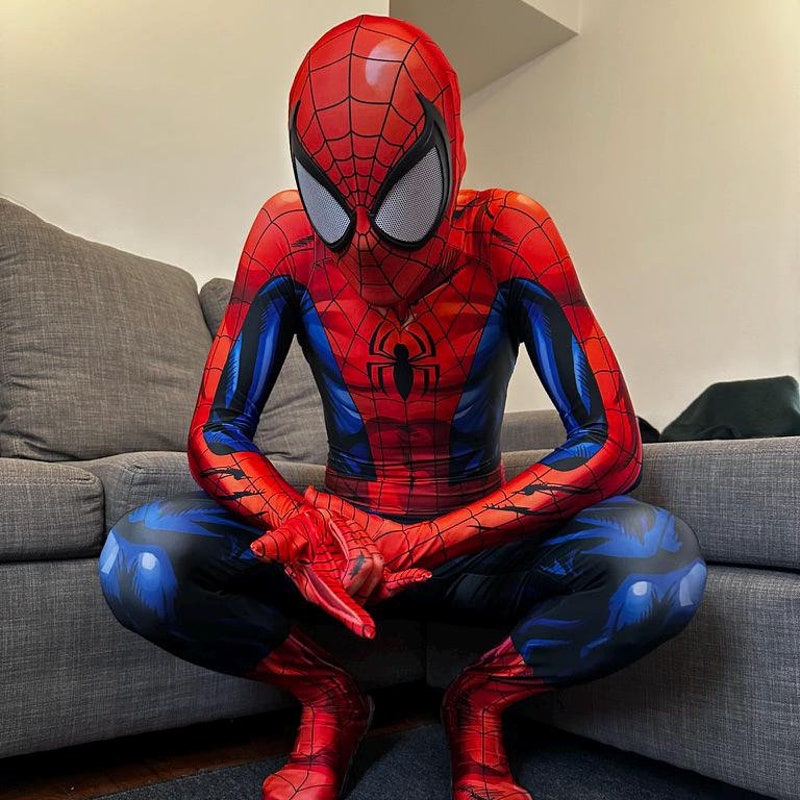 Yololary Spiderman Suit - Etsy Canada