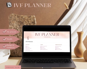 IVF Planner|IVF Calender|IVF|Fertility|suitable template for Notion| planner and dashboard with Fertility Tracker|Ivf organizer|Ivf Tracker