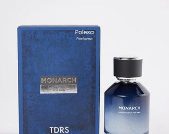 Monarch Bergamot Men’s Perfume 100ml | Long Lasting EDP | Fresh Woody Scent | Masculine Luxury Fragrance | Gift for Him