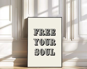 Impression A4 gratuite de votre âme/Manifestation/Spirituel/Affirmation/Impression de devis