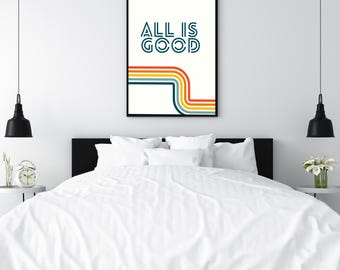 All is good print/affirmation/positive print