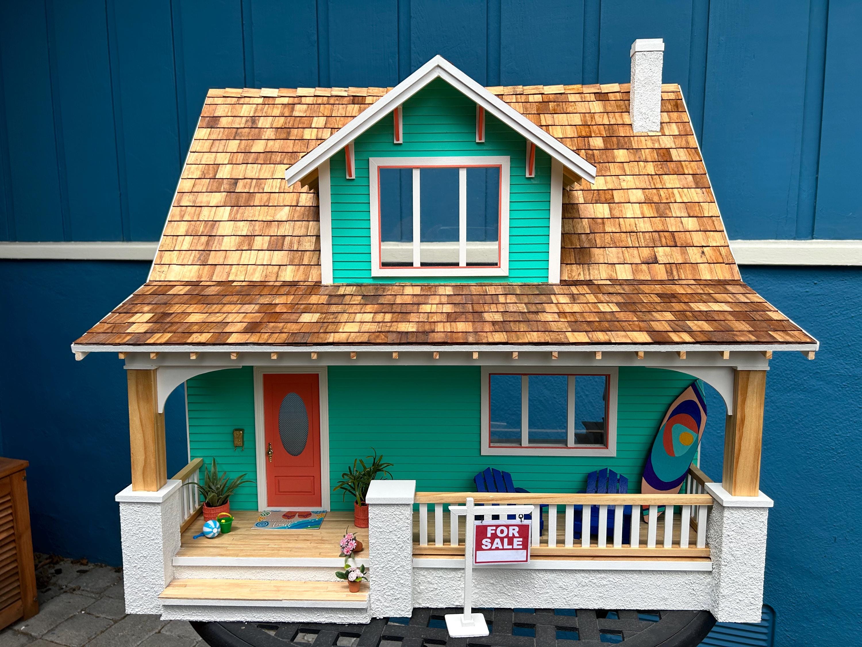 Dollhouse built from kit of choice, designed to your delight!