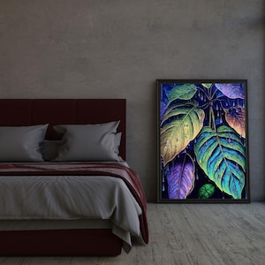 Diy Abstratct wall art, Canvas Painting set, Floral Painting, Acrrylic paint for beginners,Canvas painting kit, Easy canvas art