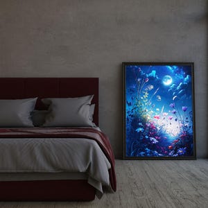 Diy Abstratct wall art, Canvas Painting set, Floral Painting, Acrrylic paint for beginners,Canvas painting kit, Easy canvas art