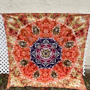 Ice dyed Autumn Tapestry