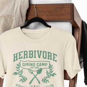 Herbivore t-shirt for Vegan Shirt Vegetarian Plant Based Lifestyle Unisex Animal Lovers Tee