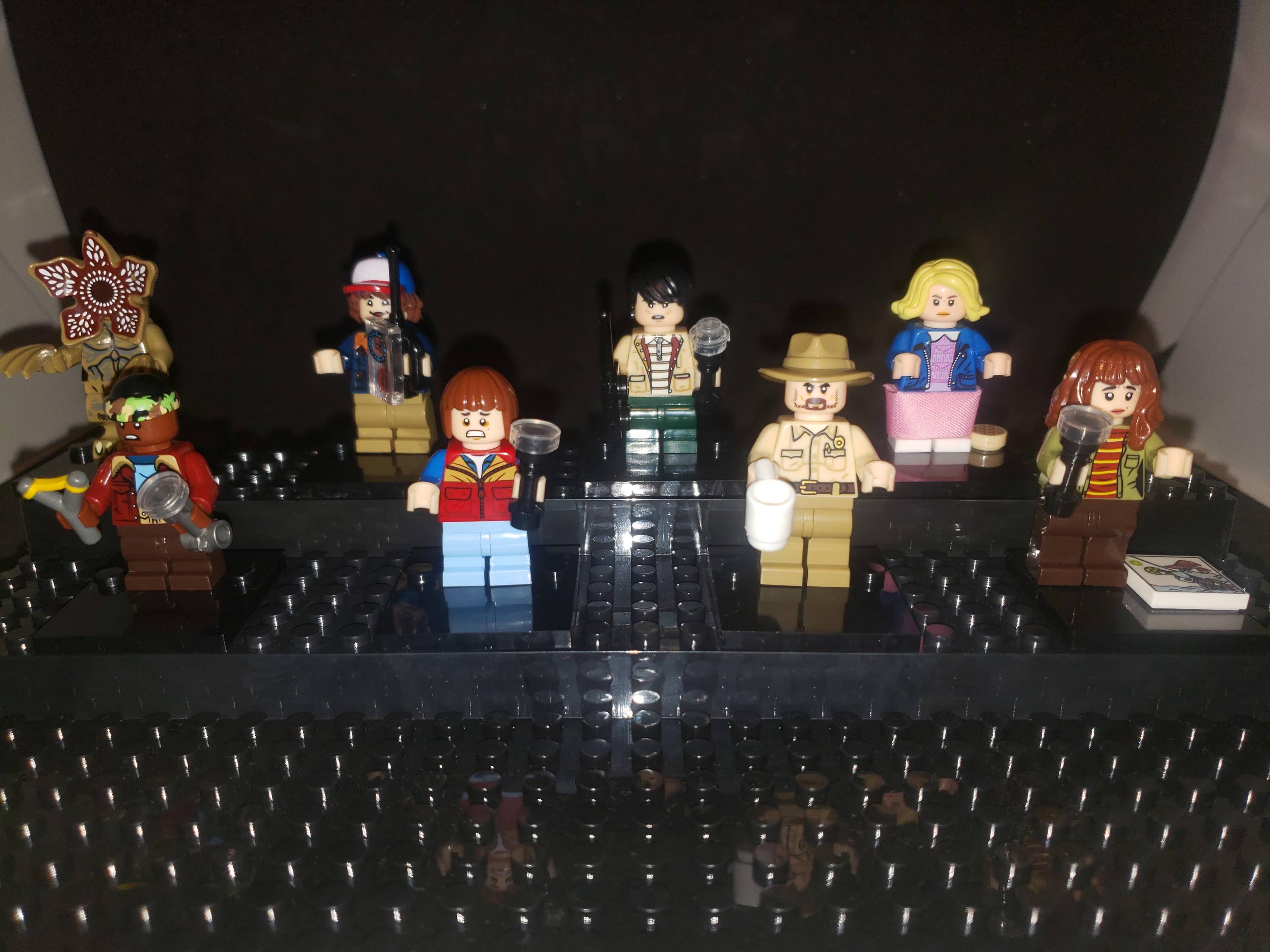 Stranger things lego myer sale