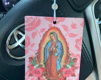Odświeżacz powietrza Virgen de Guadalupe, odświeżacz powietrza do samochodu Virgin Mary