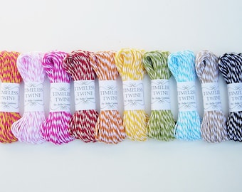 Bakers Twine Party Pack by Timeless Twine - 100 yds