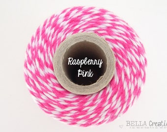 Raspberry Pink Bakers Twine by Timeless Twine