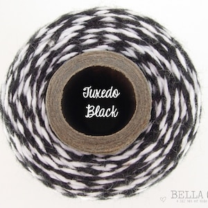 Tuxedo Black Bakers Twine TIMELESS TWINE image 1