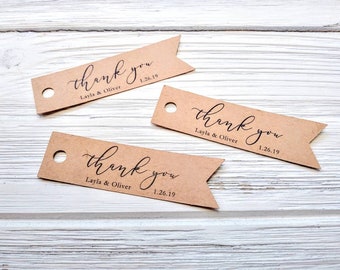 Thank You Tags | Thank You Favor Tags | Wedding Favors | Bridal Shower Favor | Baby Shower Favors | Favor Tags l Custom Tags(019)