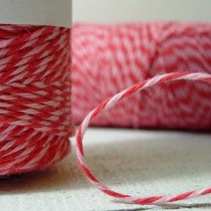 Valentine's Day Bakers Twine by Timeless Twine Strawberry Cupcake Valentine's Twine image 1