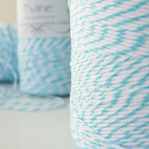 Aqua Blue Bakers Twine by Timeless Twine image 3