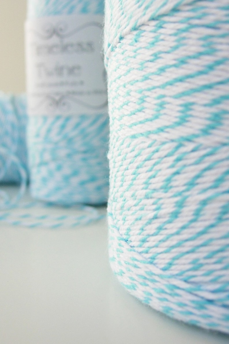 Aqua Blue Bakers Twine by Timeless Twine image 3