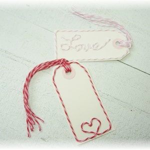 Valentine's Day Bakers Twine by Timeless Twine Strawberry Cupcake Valentine's Twine image 5