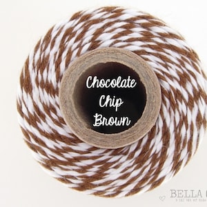 Chocolate Chip Brown Bakers Twine von Timeless Twine