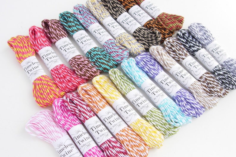 Bakers Twine by Timeless Twine 10 yd Single Bundles image 1