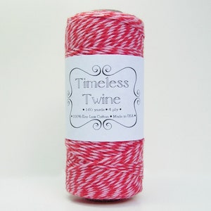 Valentine's Day Bakers Twine by Timeless Twine Strawberry Cupcake Valentine's Twine image 2