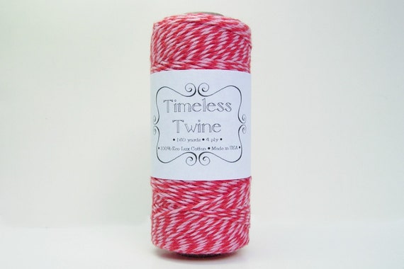 3 Rolls Pink Bakers Twine |408 Yards Pink Valentines Day Twine |  Scrapbooking Twine | Girl Pink Twine | Pink Wrapping Twine