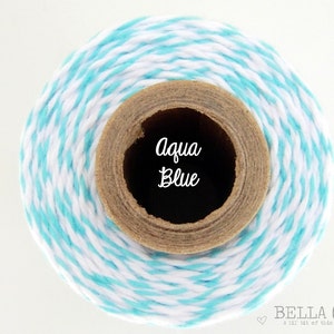 Aqua Blue Bakers Twine by Timeless Twine image 1