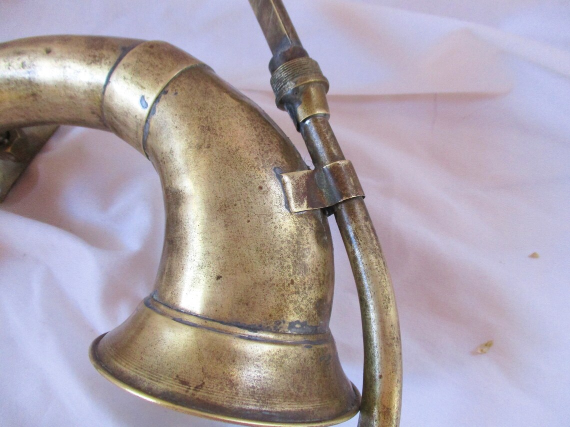 Vintage Antique Brass Car Horn Vintage Brass Home and Living | Etsy
