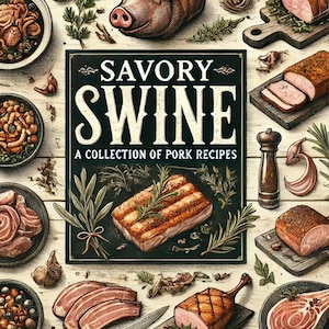 Savory Swine: A Collection of Pork Recipes - Digital Cookbook