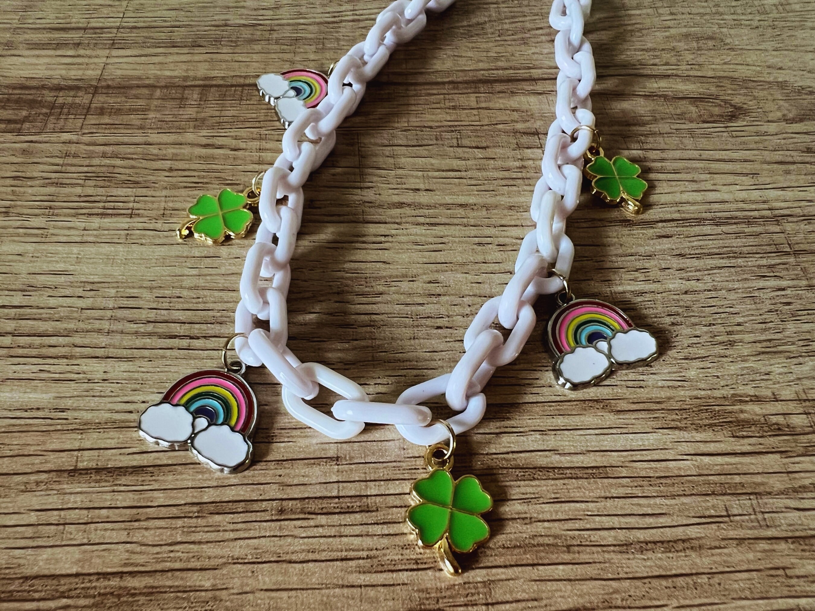 Lucky Charms Necklace - Chain Link - Etsy