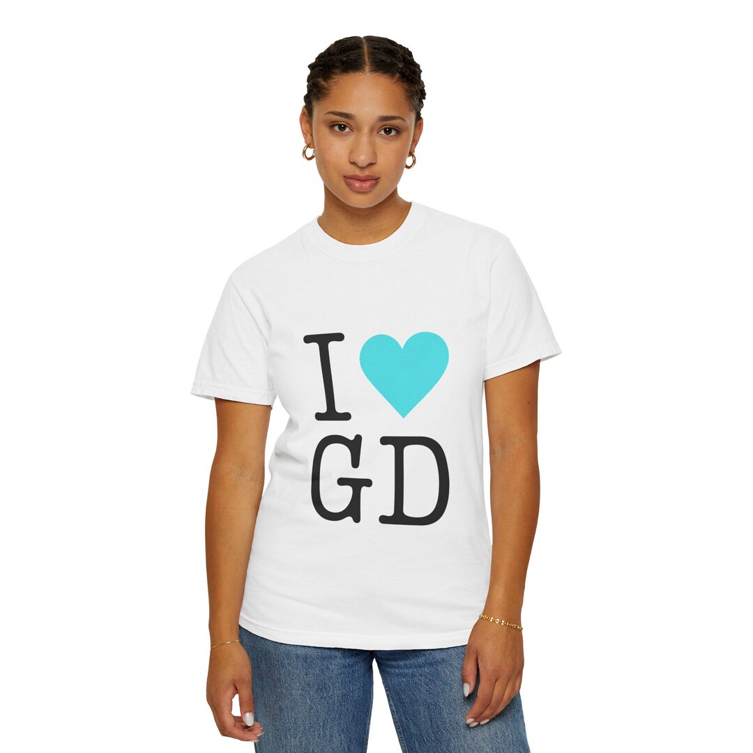 G-dragon I Heart GD Unisex T-shirt, Kpop Clothing, Comfort Colors
