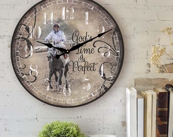 Sympathy Photo Clock: Memorial Gift for Loss of Loved One