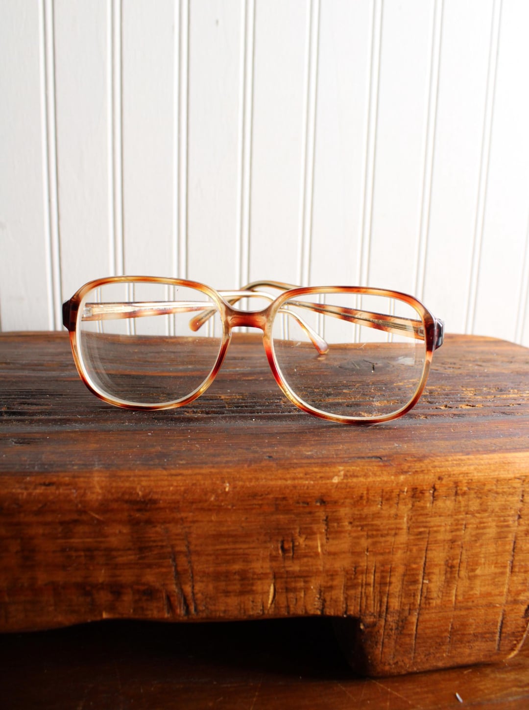 Turtle Shell Spectacle Frame Vintage Oversized Tortoise Shell Eyeglass Frames, Spectacles, Eye Q ...