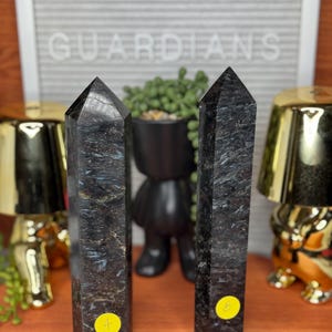 Firework Crystal Astrophyllite Tower | Rare Blue Bronze Flash | Healing Stone for Purpose, Meditation, Chakra | Choose A or B